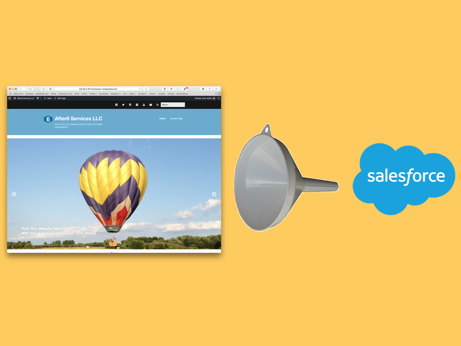 Website Funnel to Salesforce